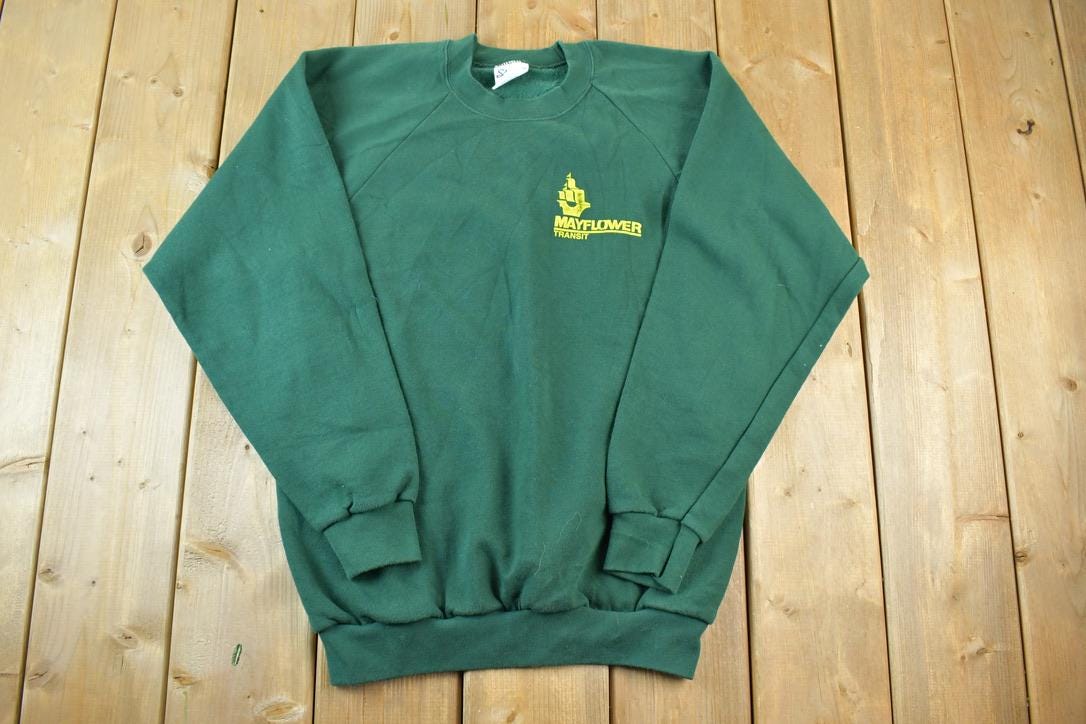 Vintage 1990s Mayflower Transit Crewneck Sweatshirt Made In USA