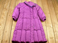 Vintage 1990s Purple Full Length Down Fill Puffer Jacket