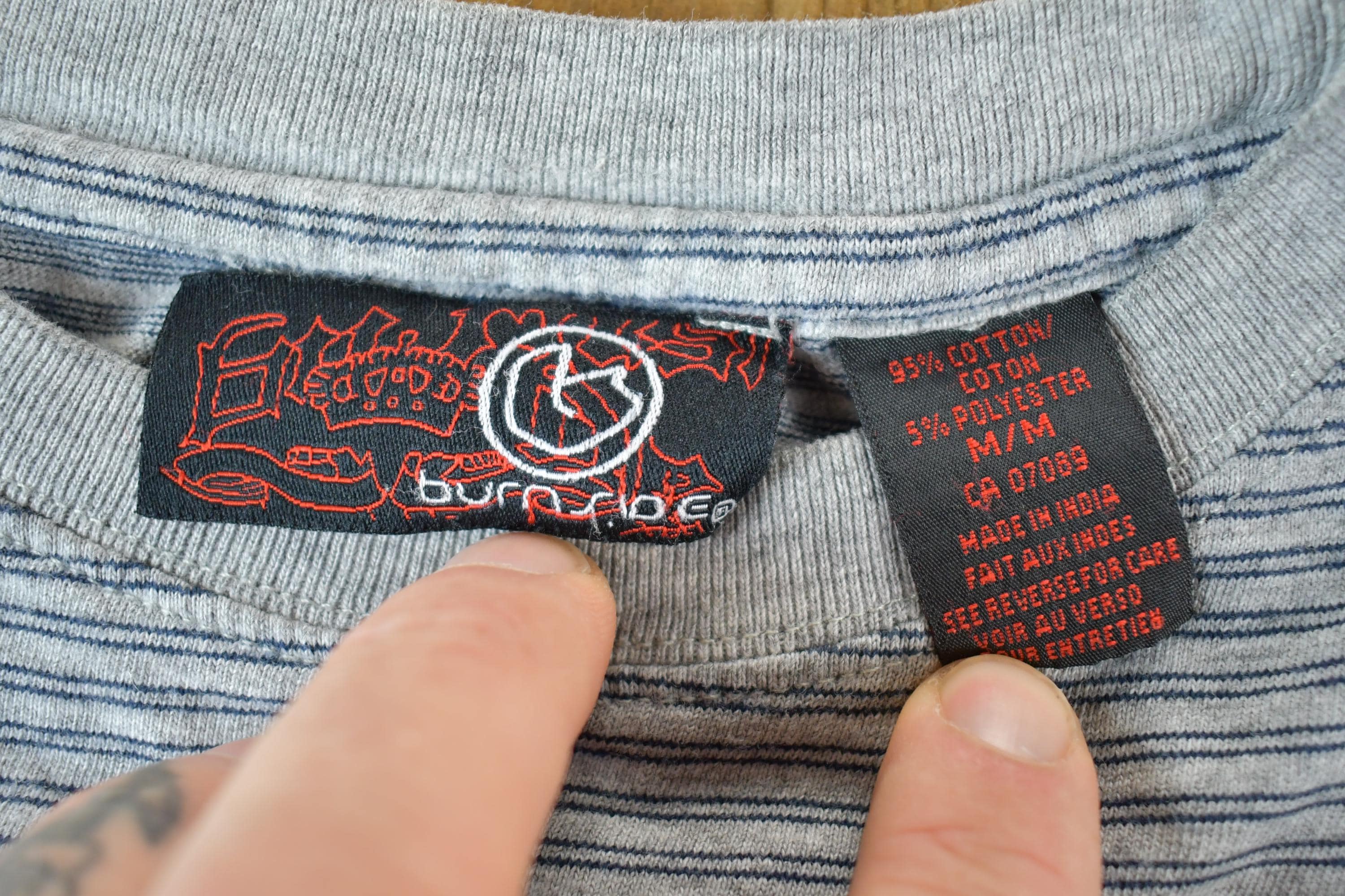 Vintage 1990s Burnside Skateboarding Souvenir T-Shirt Men's L