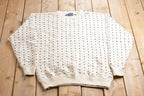 Vintage 1990s Peconic Bay Traders Knitted Crewneck Sweater
