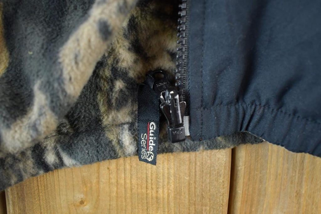 Vintage 1990s Reversible Realtree Camo Outdoorsman Light Jacket Sweatshirt