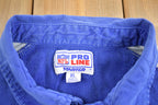 Vintage 1990s Indianapolis Colts NFL Pro Line Starter Zip Up Sweatshirt
