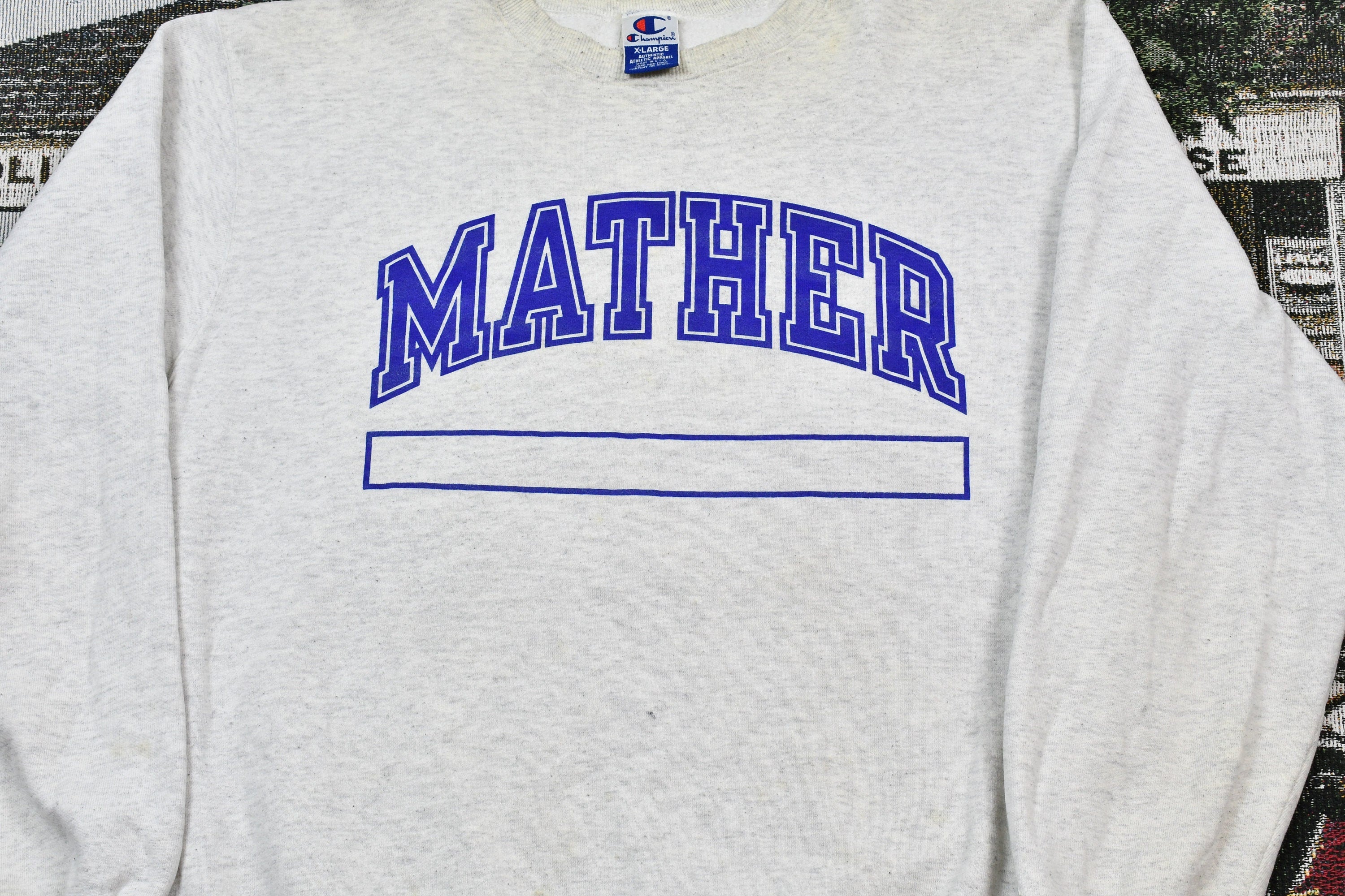 Vintage 1990s Mather Champion Crewneck Sweater