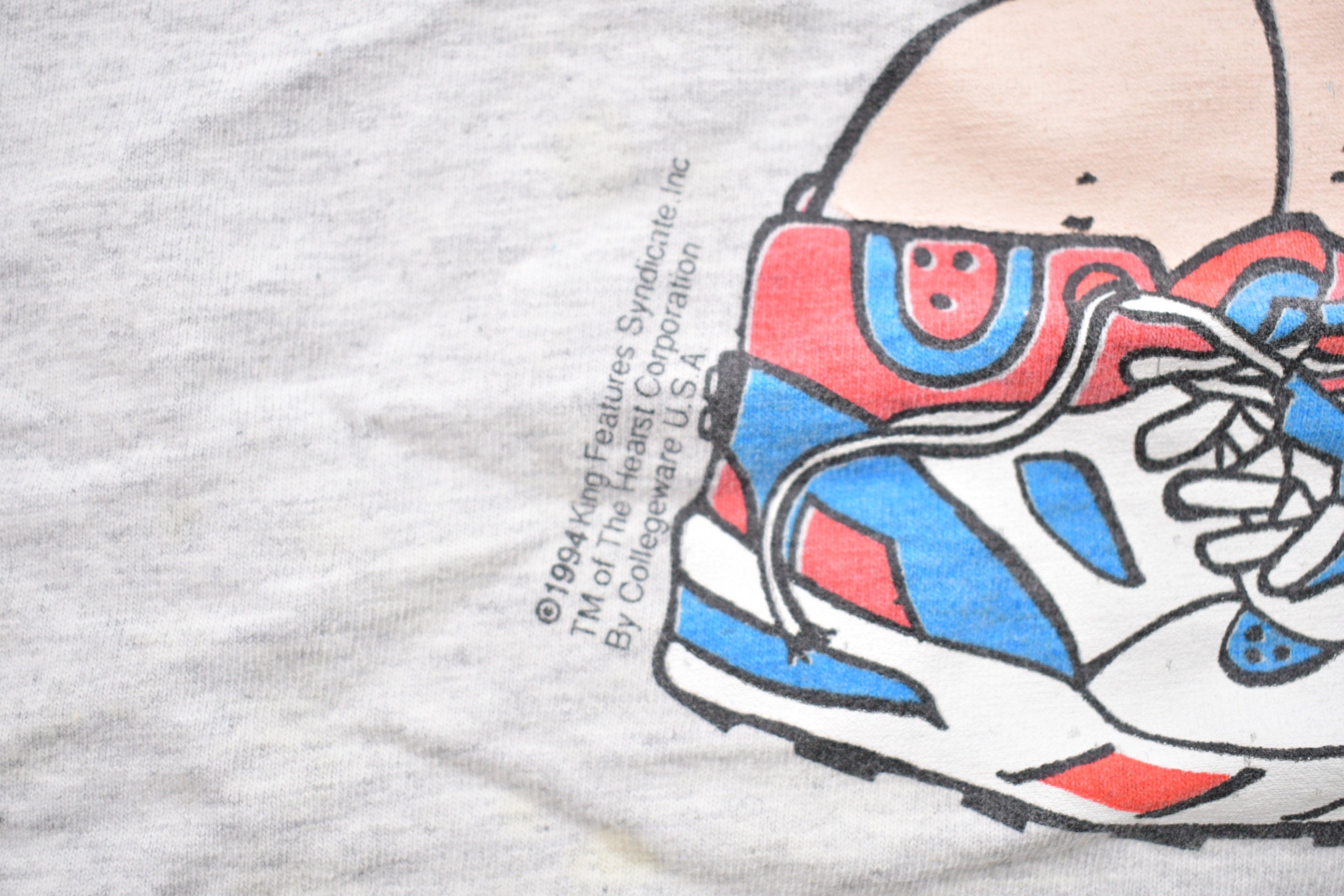 Vintage 1994 Popeye Basketball Graphic Tank Top