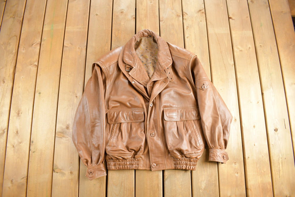 Vintage 1990s Leather Fall Jacket