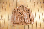 Vintage 1990s Leather Fall Jacket