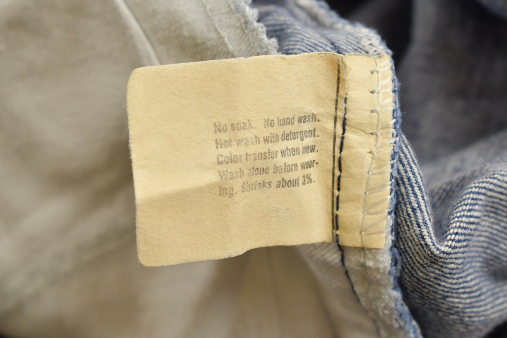 Vintage 1980s Levi's Orange Tab Jeans Size 36 x 27