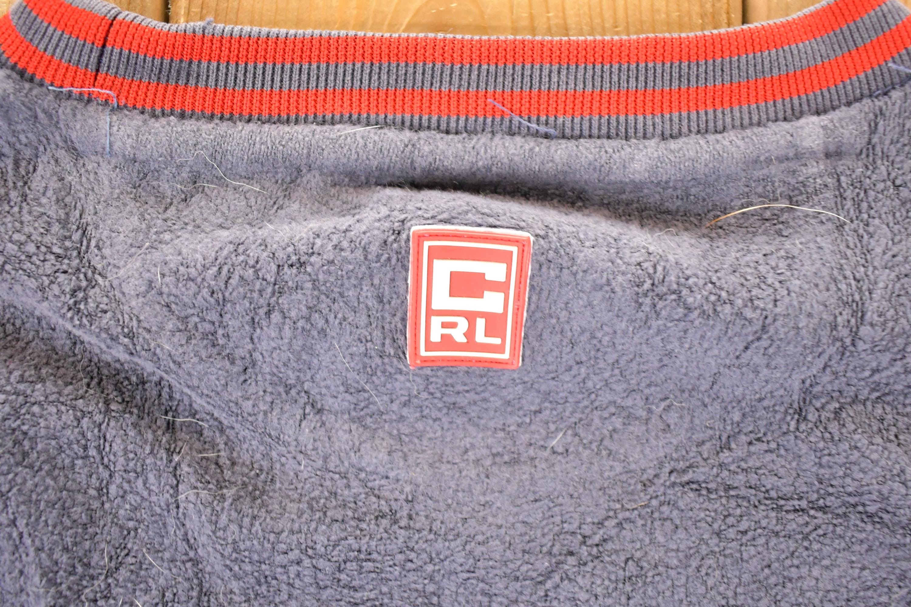 Vintage 1990s Chaps Ralph Lauren Fleece Outdoorsman Crewneck Sweater Men's L
