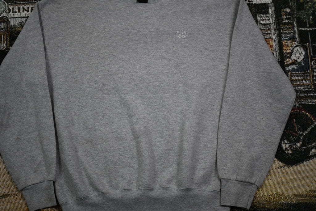 Vintage 1990s JC Penney USA Olympics Embroidered Crewneck