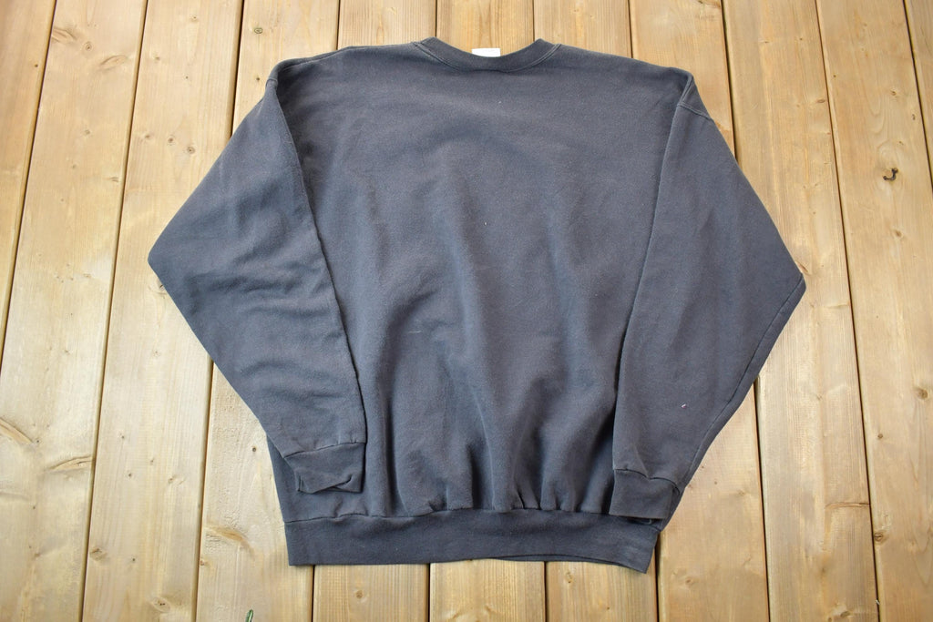 Vintage 1990s Silent Night Cardinal Cute Christmas Crewneck Sweater