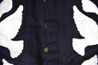 Vintage Custom Handmade Dove Peace Coveralls Jumpsuit Size 40T