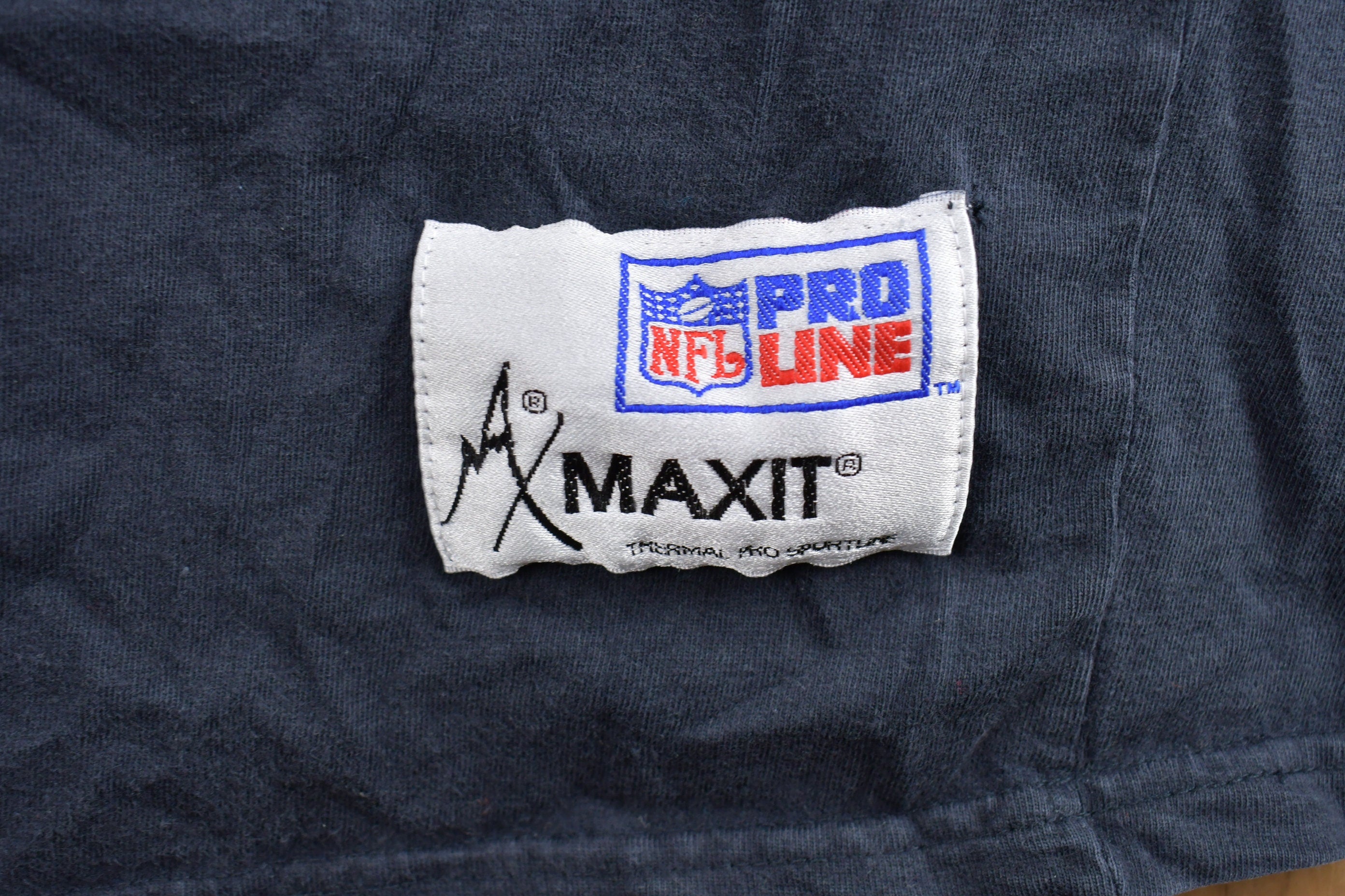 Vintage 1990s Pro Line Green Bay Packers AX Maxit NFL Mock Turtleneck Sweatshirt