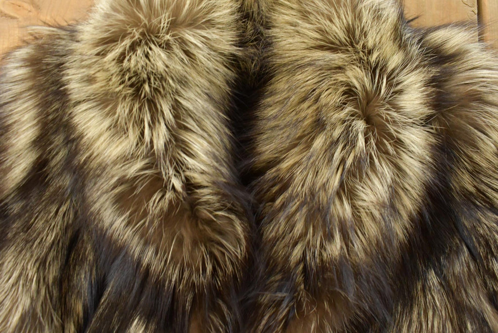 Vintage 1980s Saga Fox Fox Fur Jacket Adult Large