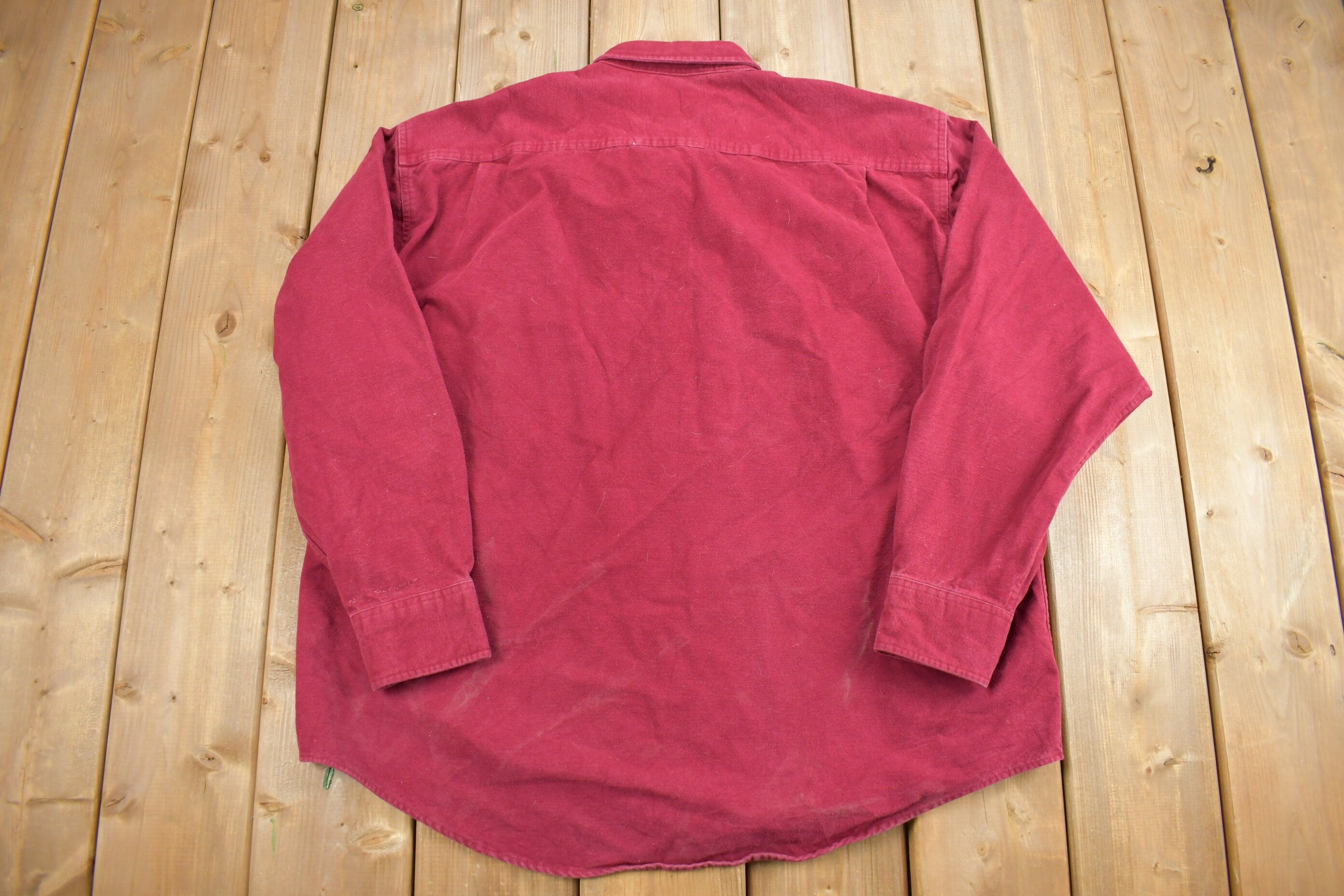 Vintage 1990s Cabela's Chamois Button Up Shirt