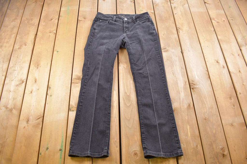Vintage 1990s Riders by Lee Pleated Dark Denim Pants