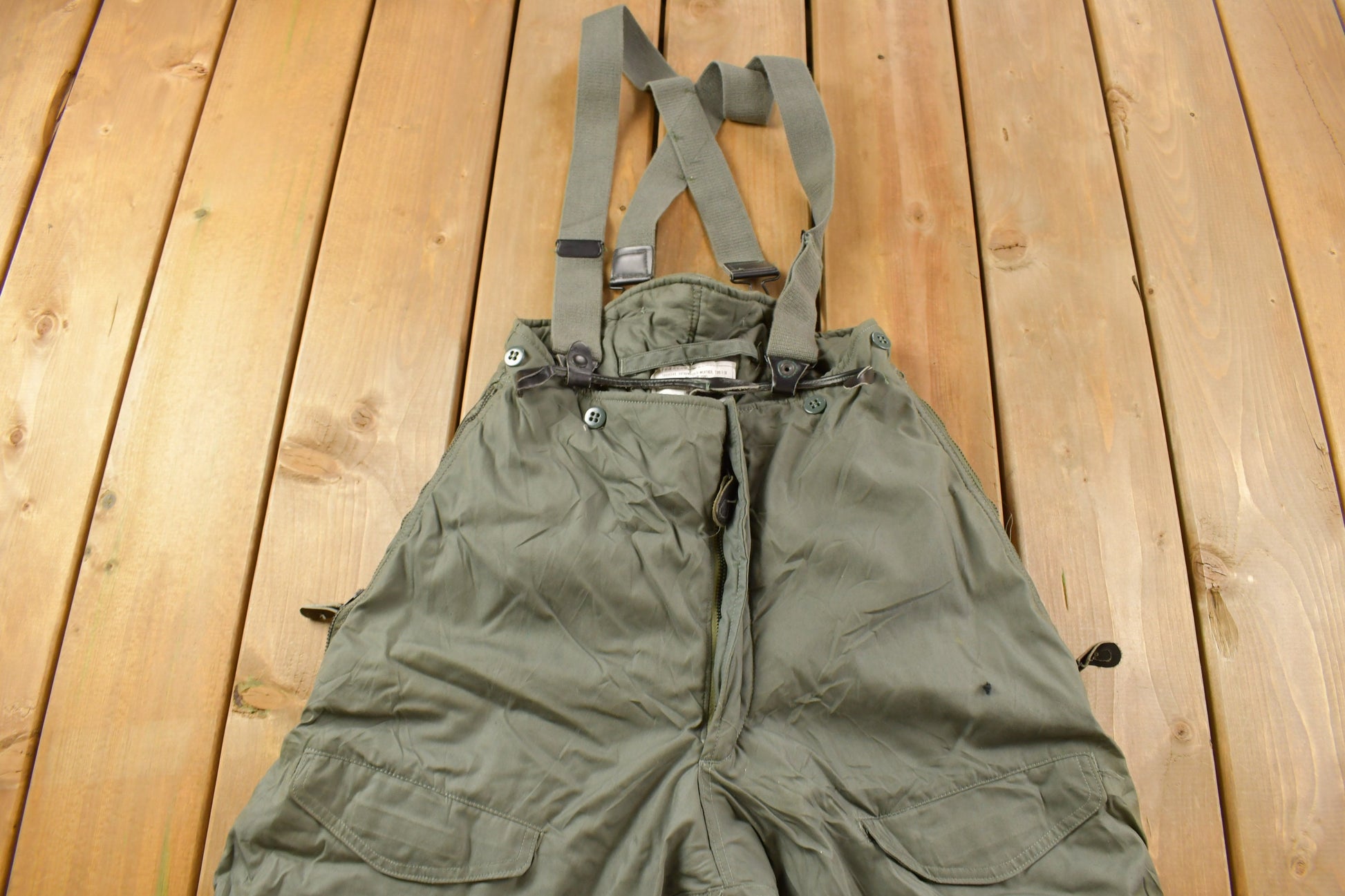 Vintage 1982 F Type F-18 Extreme Cold Weather Military Pants Size 28