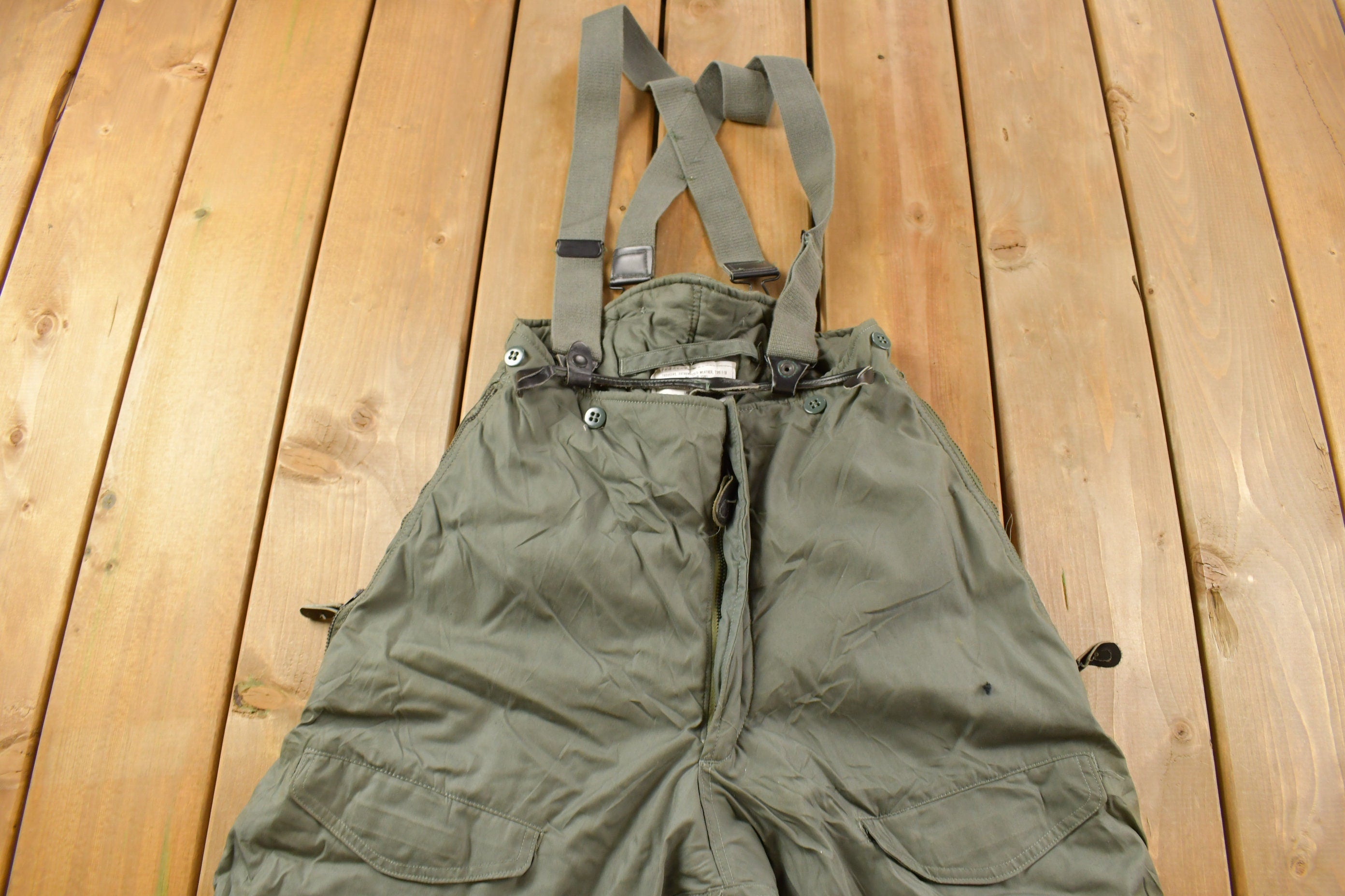 Vintage 1982 F Type F-18 Extreme Cold Weather Military Pants Size 28