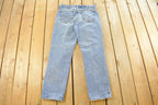 Vintage 1990s Levi's 516 Slim Straight Fit Denim Jeans Men's Size 34 x 29