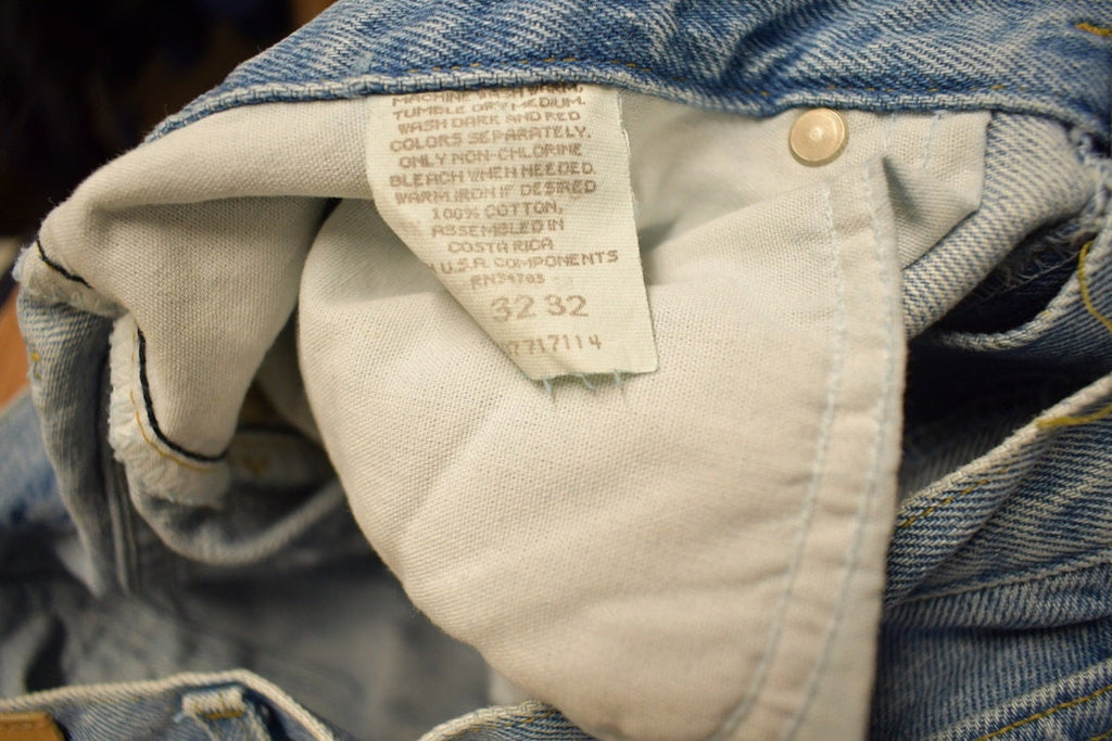 Vintage 1990s Lee Denim Blue Jeans Size 32x32