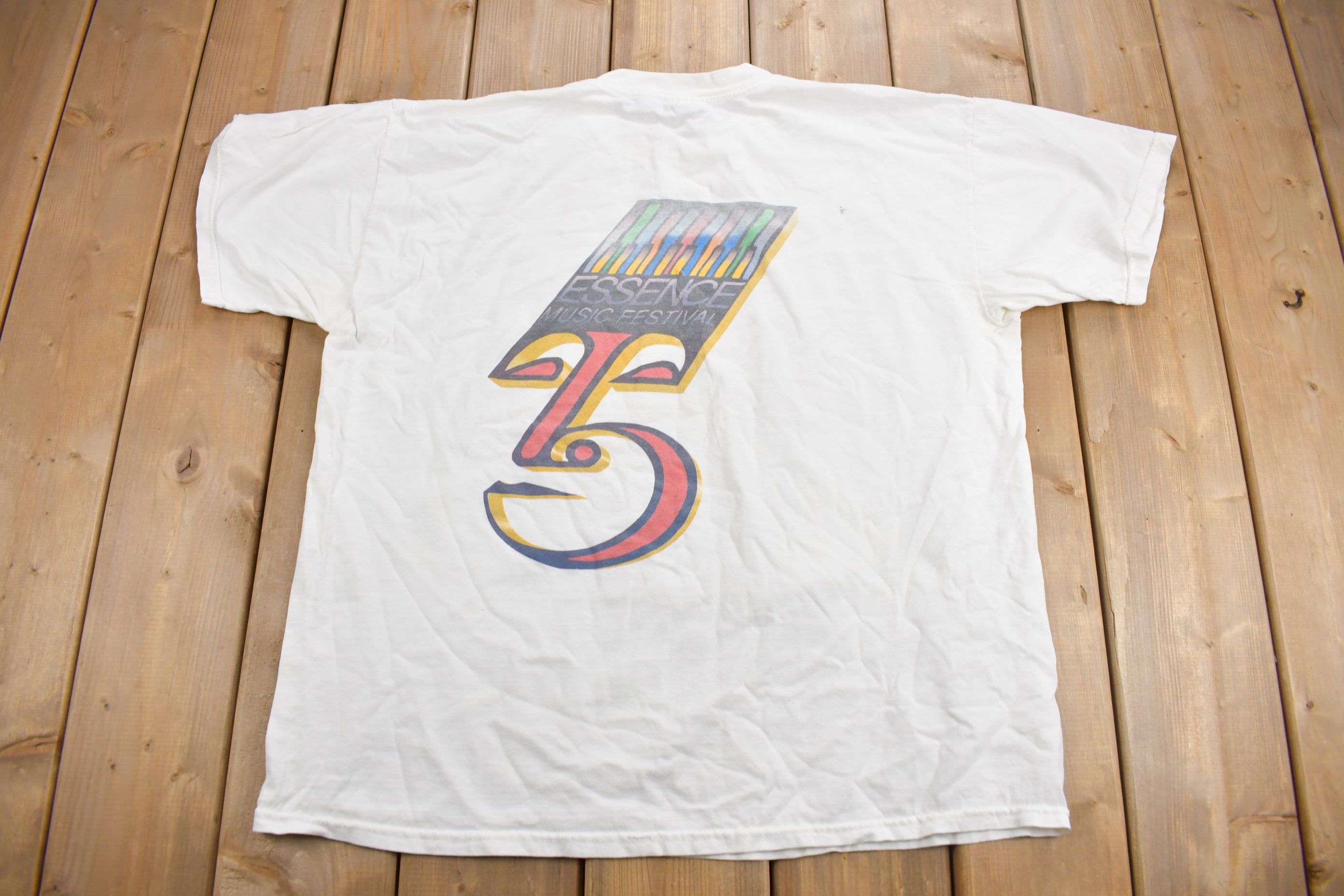 Vintage 1990s Nokia Essence music Festival Graphic T Shirt
