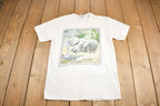 Vintage 1993 African Elephant Graphic T Shirt
