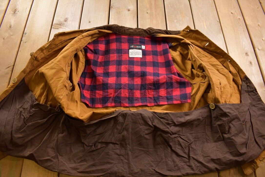 Vintage 1980s Red Head Brand Denim Jacket