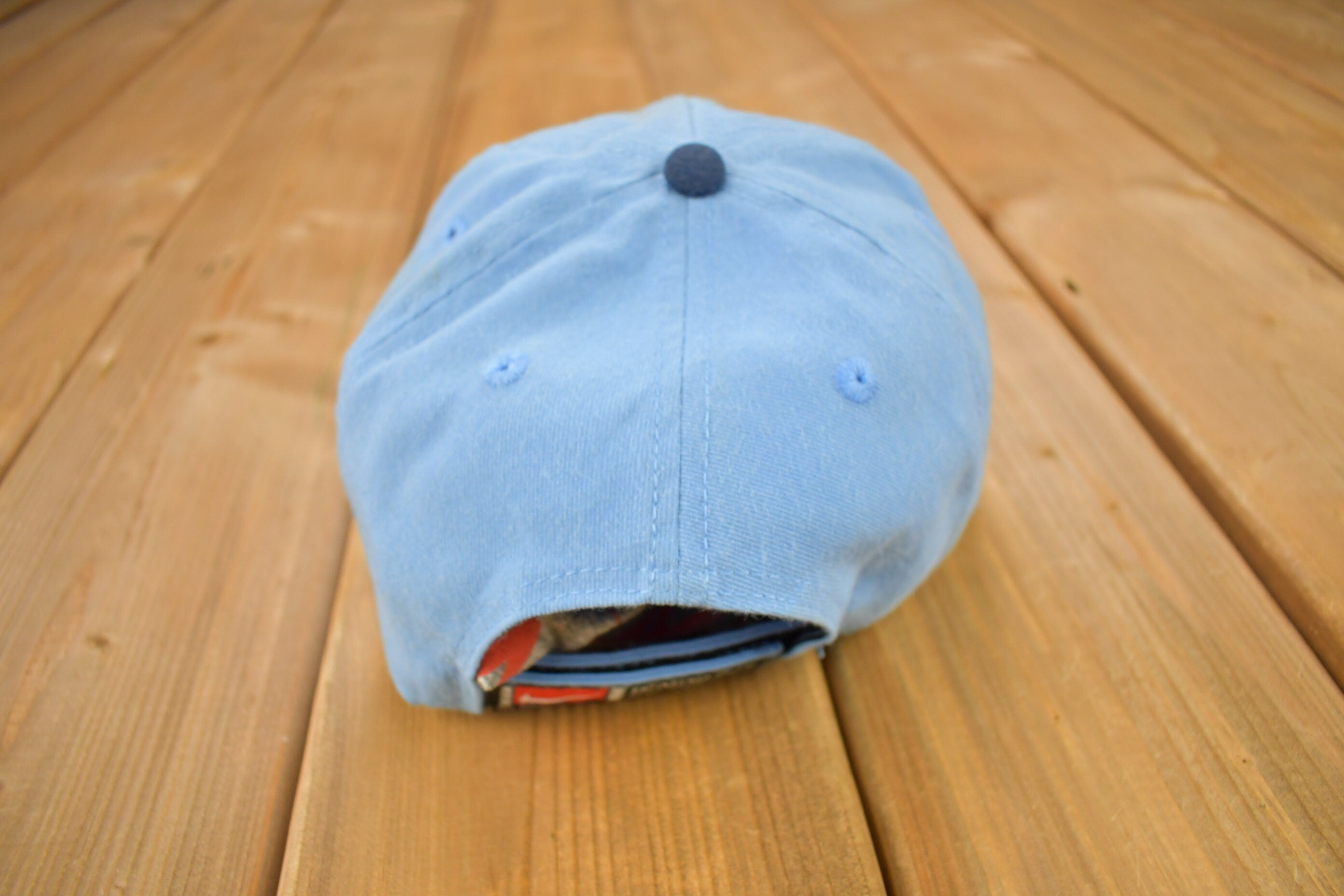 Vintage 1990s University Of North Carolina Tar Heels Collegiate Nike Strap Back Hat  OSFA  90s Snap Back  UNC