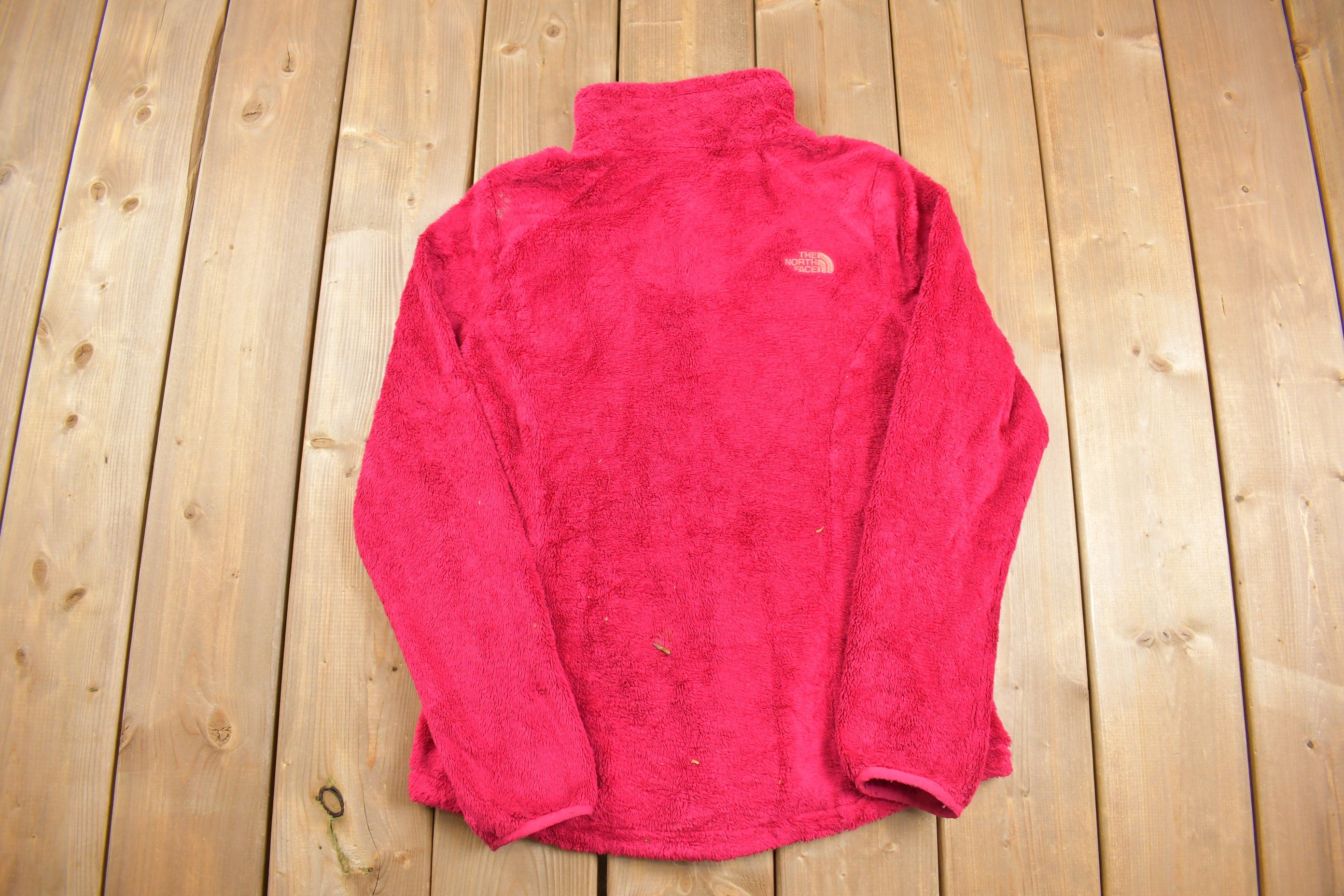 Vintage 1990s North Face Zip Up Fleece Sweater / Outdoorsman / 90s Sweater / Women's Streetwear / Hiking / Fleece Zip up