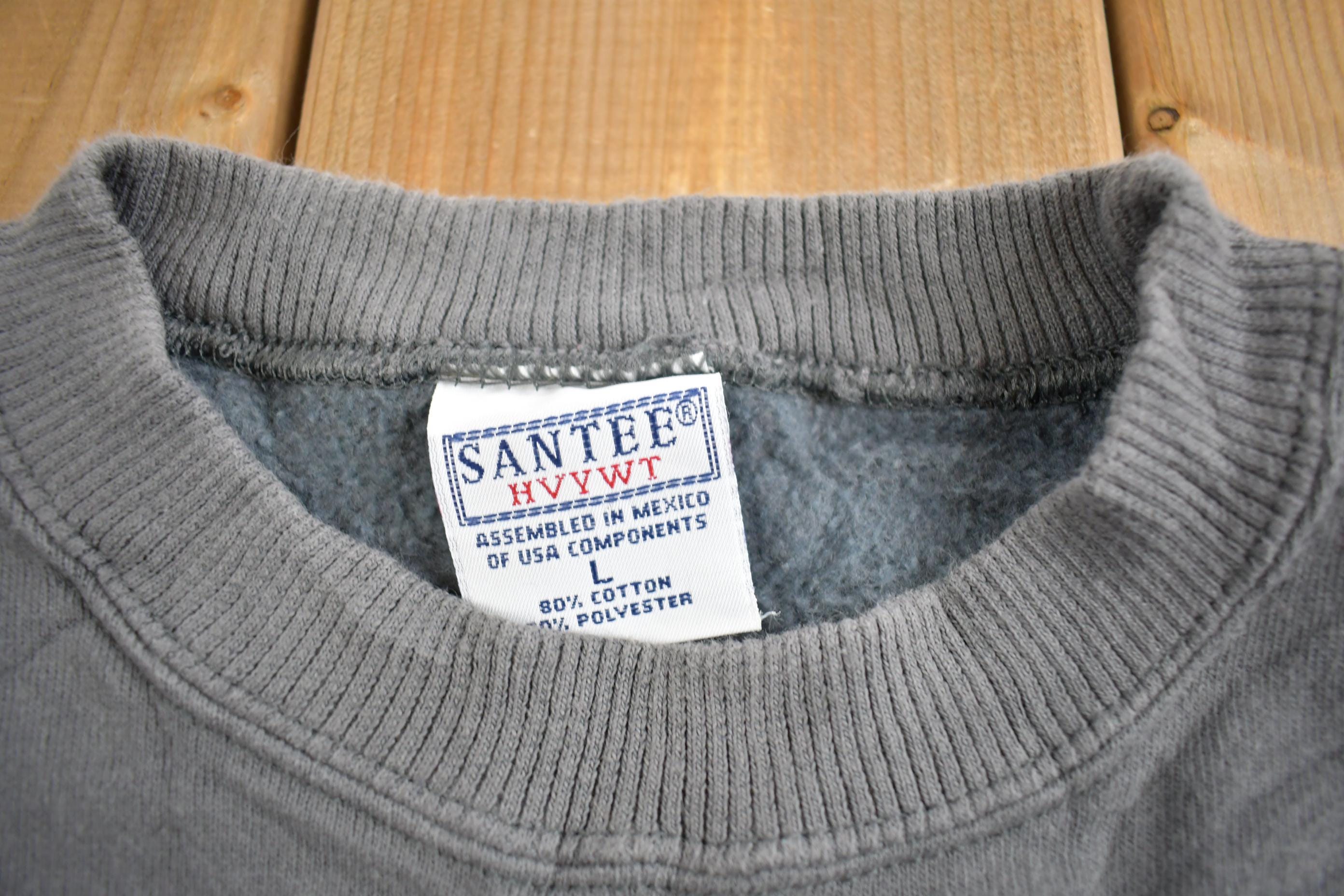Vintage 1990s Gulf Shores Embroidered Souvenir Travel Crewneck Sweatshirt Made In USA
