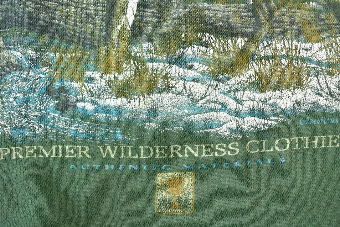 Vintage 1990s Big Buck Outdoorsman Crewneck Sweatshirt