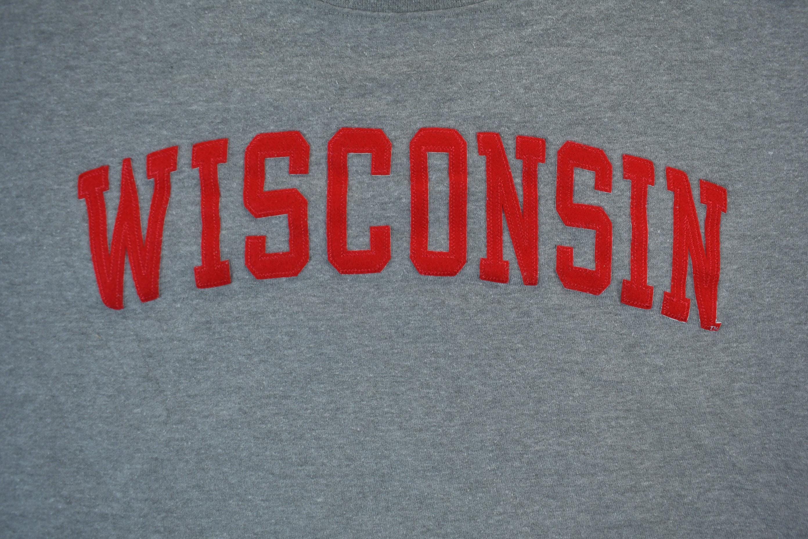 Vintage 1990s University Of Wisconsin Collegiate Crewneck
