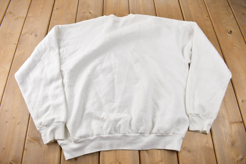 Vintage 1991 Willie Gibbons Golfing Graphic Crewneck Sweatshirt Made In USA