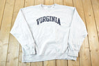 Vintage 1990s Virginia University Crewneck Mens 3X