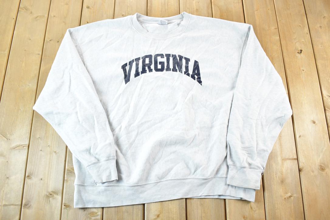 Vintage 1990s Virginia University Crewneck Mens 3X