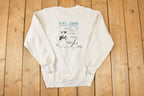 Vintage 1993 Sled Dog Championship Graphic Print Crewneck Sweatshirt Mens L