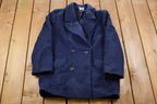 Vintage 1980s Central Park International Wool Double Breasted Jacket