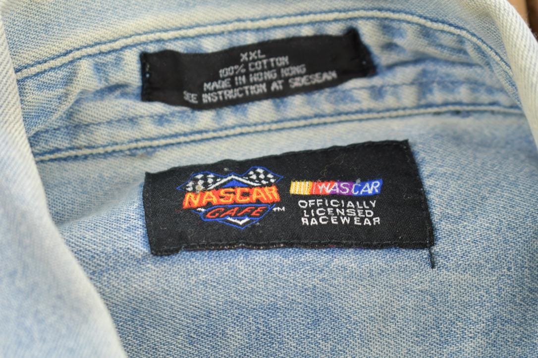 Vintage 1990s Nascar Cafe Button Up Shirt