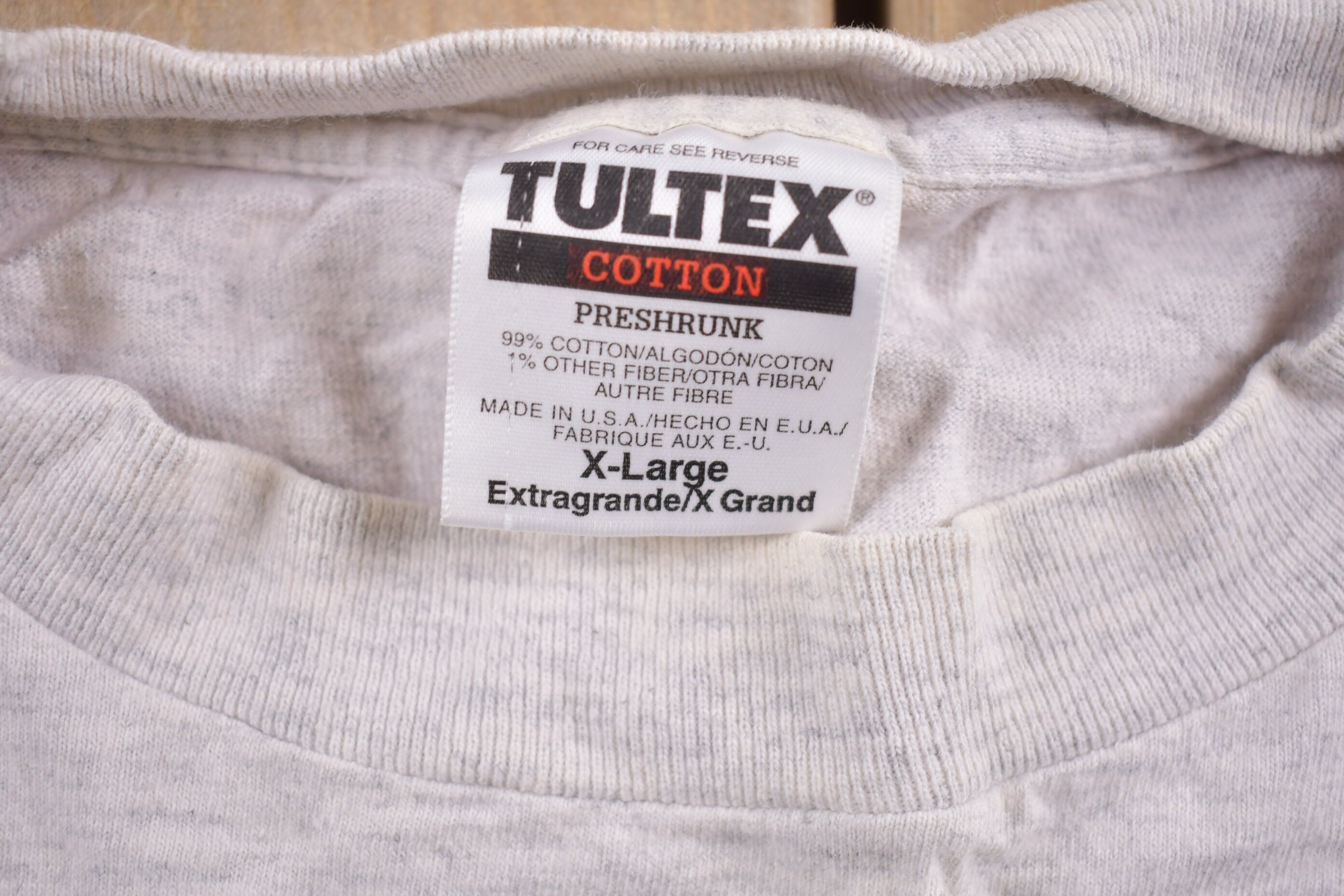 Vintage 1995 Tultex Academic Achievement Graphic T Shirt