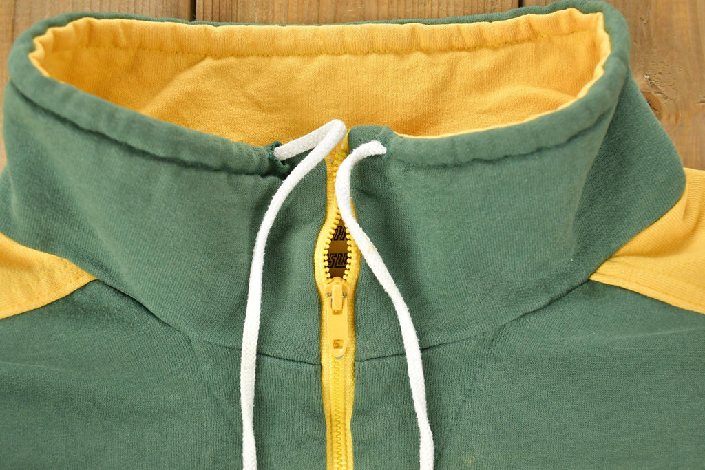 Vintage 1990s Green Bay Packers NFL Mock Neck Sweatshirt