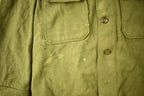 Vintage Military Button Up Shirt
