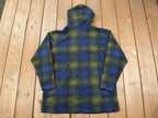 Vintage 1990s Fashion Bug Plaid Zip Up Fleece Sweater