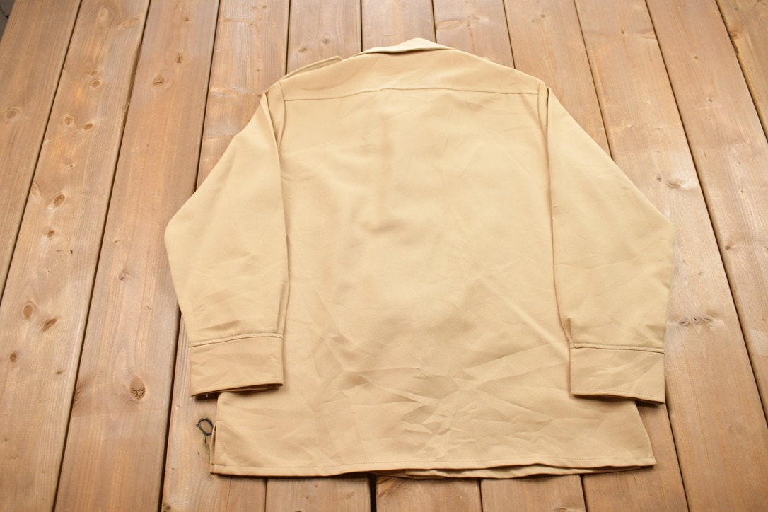 Vintage 1990s Sears Kings Road Blank Button Up Shirt