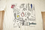 Vintage 1990s Too Many Chores Too Little Time Single Stitch Graphic T Shirt Made In USA