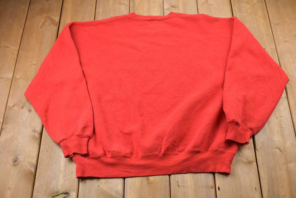Vintage 1990s Russell Athletics Detroit Red Wings NHL Graphic Sweatshirt