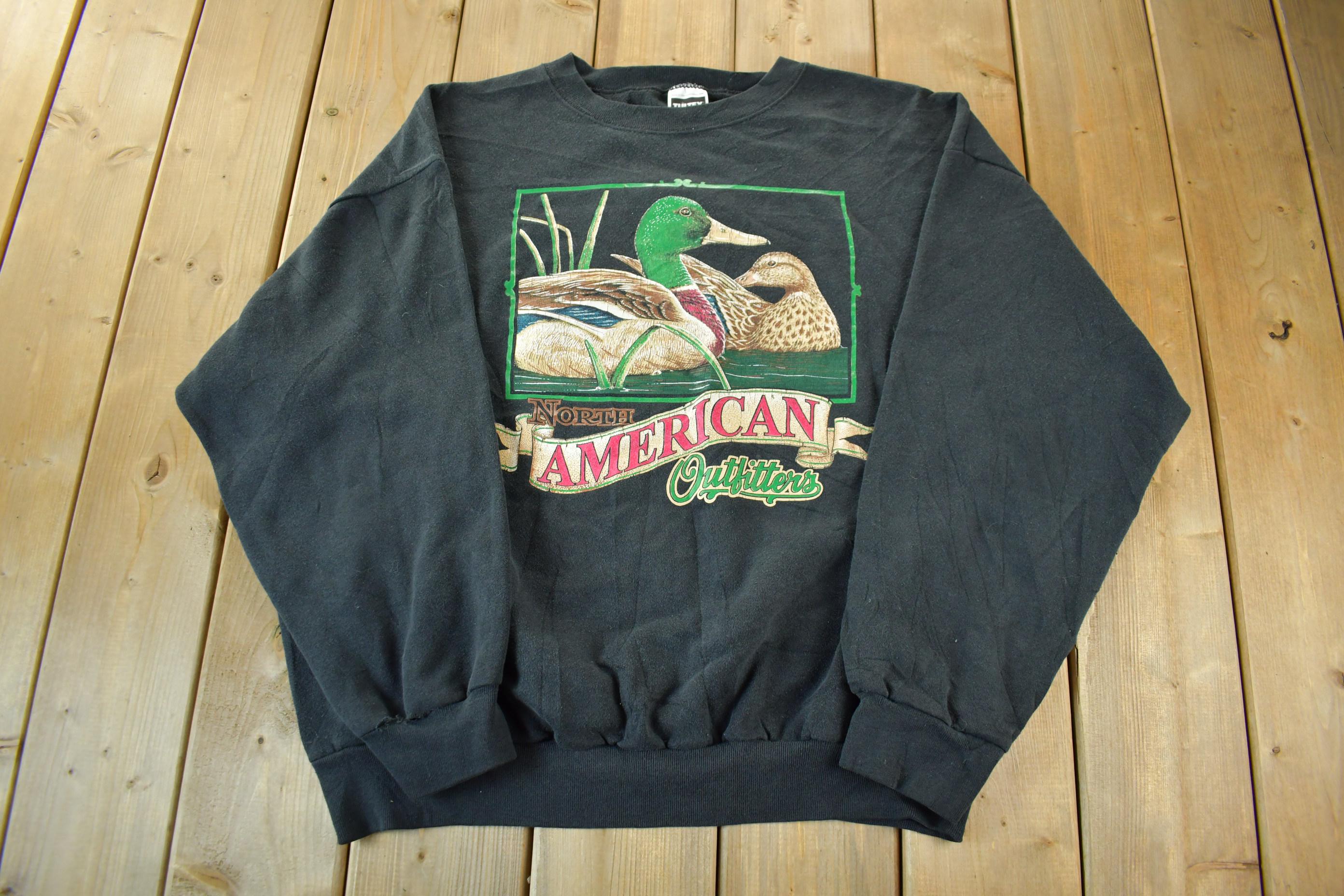 Vintage 1990s Outdoorsman Crewneck Sweatshirt