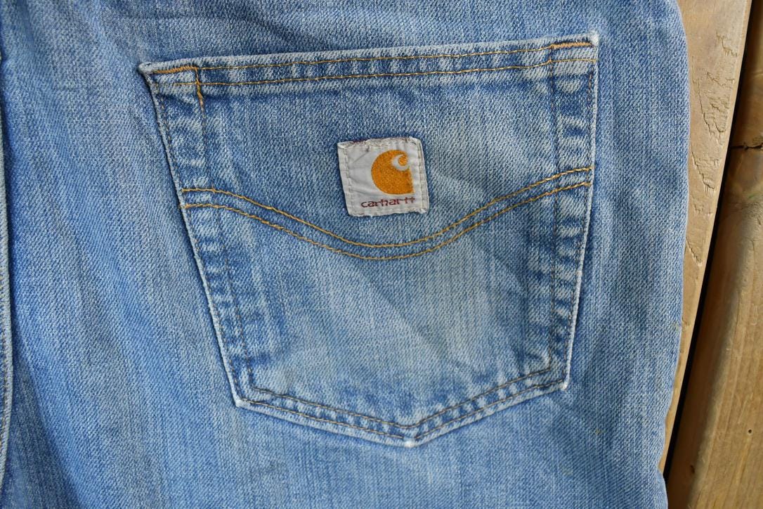 Vintage Y2K Carhartt Denim Jeans Size 38 x 30