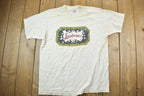 Vintage 1990s Lonzbrusco Graphic T-Shirt / Vintage T Shirt / Streetwear / Graphic Tee / Single Stitch / Made In USA