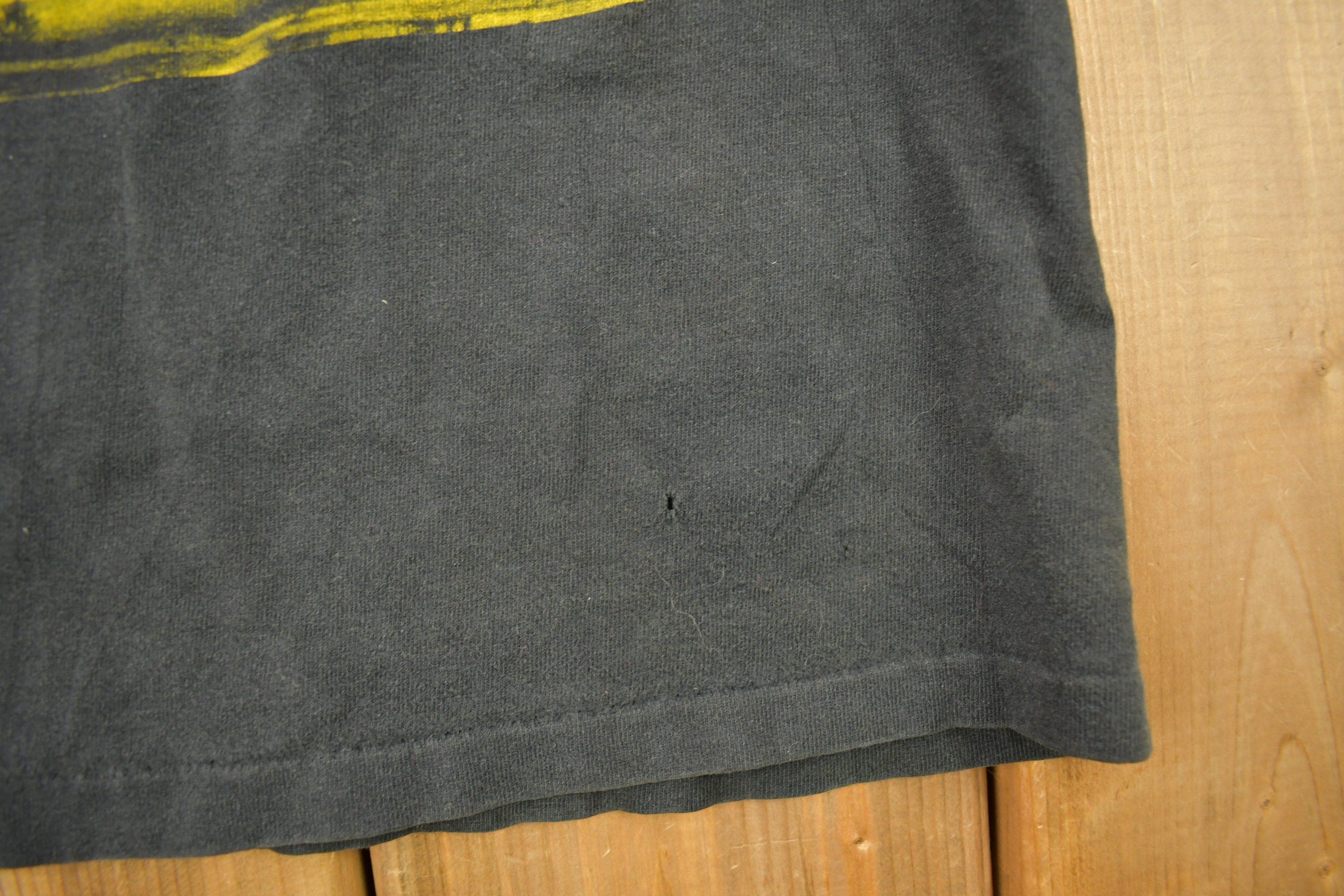 Vintage 1990s Minnesota Vikings NFL Graphic Nutmeg T-Shirt