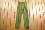 Vintage 1970s Pleated Trousers Size 28 x 30.5