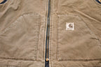 Vintage 1990s Carhartt Full Zip Insulated Vest